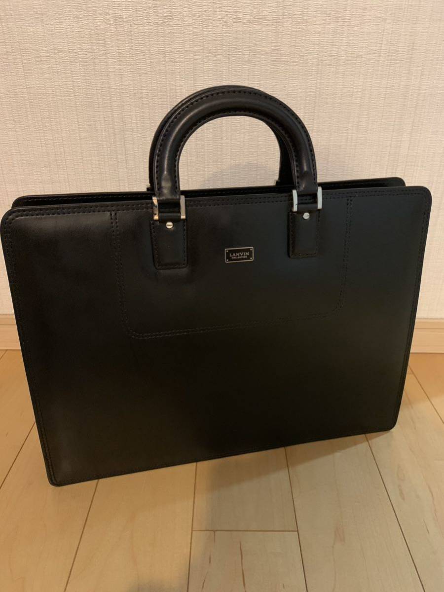LANVIN collection ランバン ビジネスバッグ ブリーフケース A4