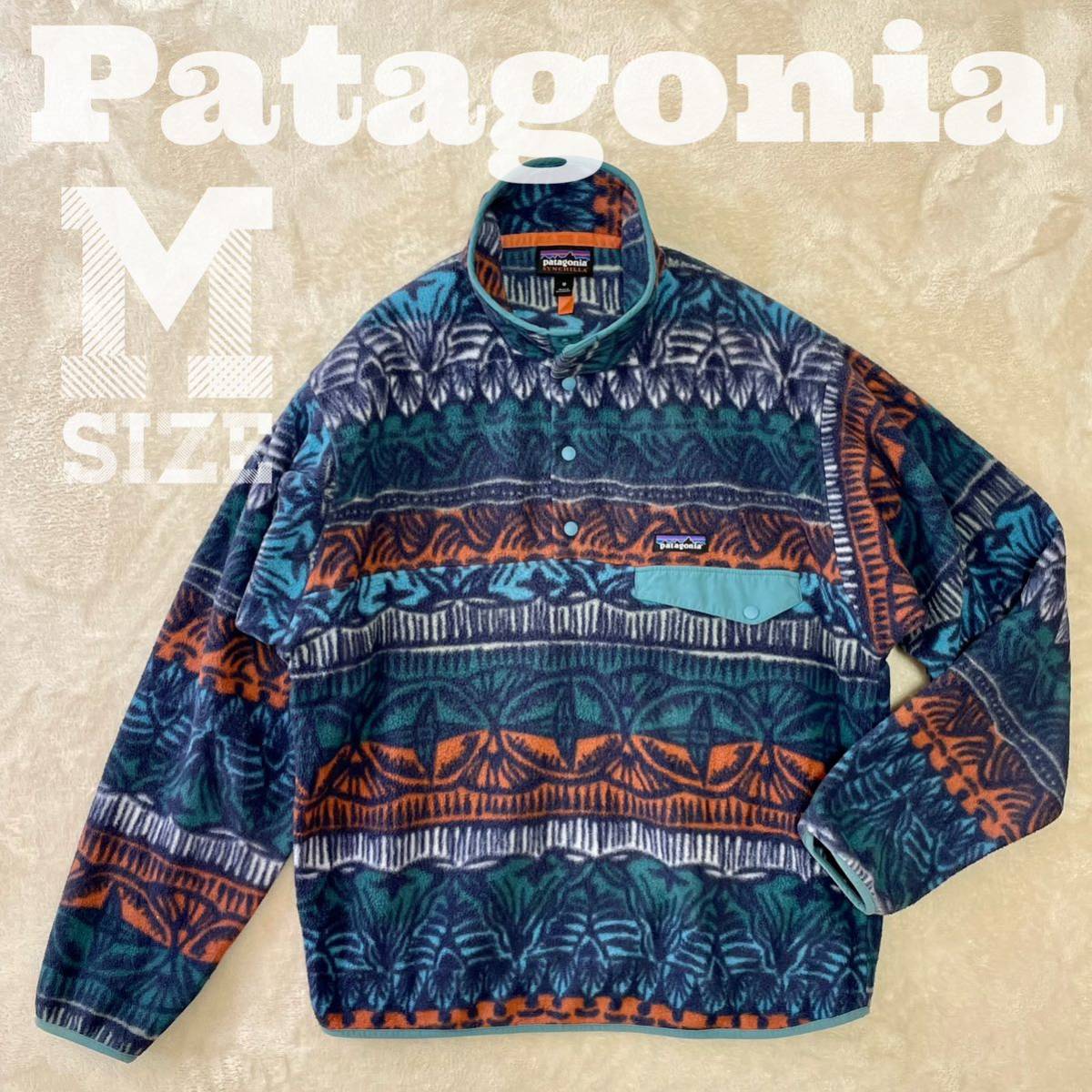 超お買い得！】 美品☆patagonia 2019年製シンチラスナップ ネイティブ