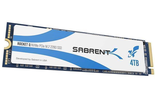 SABRENT SB-RKTQ-4TB ROCKET Q NVMe PCIe M.2 2280 4TB SSD 未開封