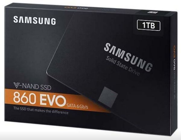 Samsung 860 EVO 2.5inch 7mm 1TB SATA SSD 未開封