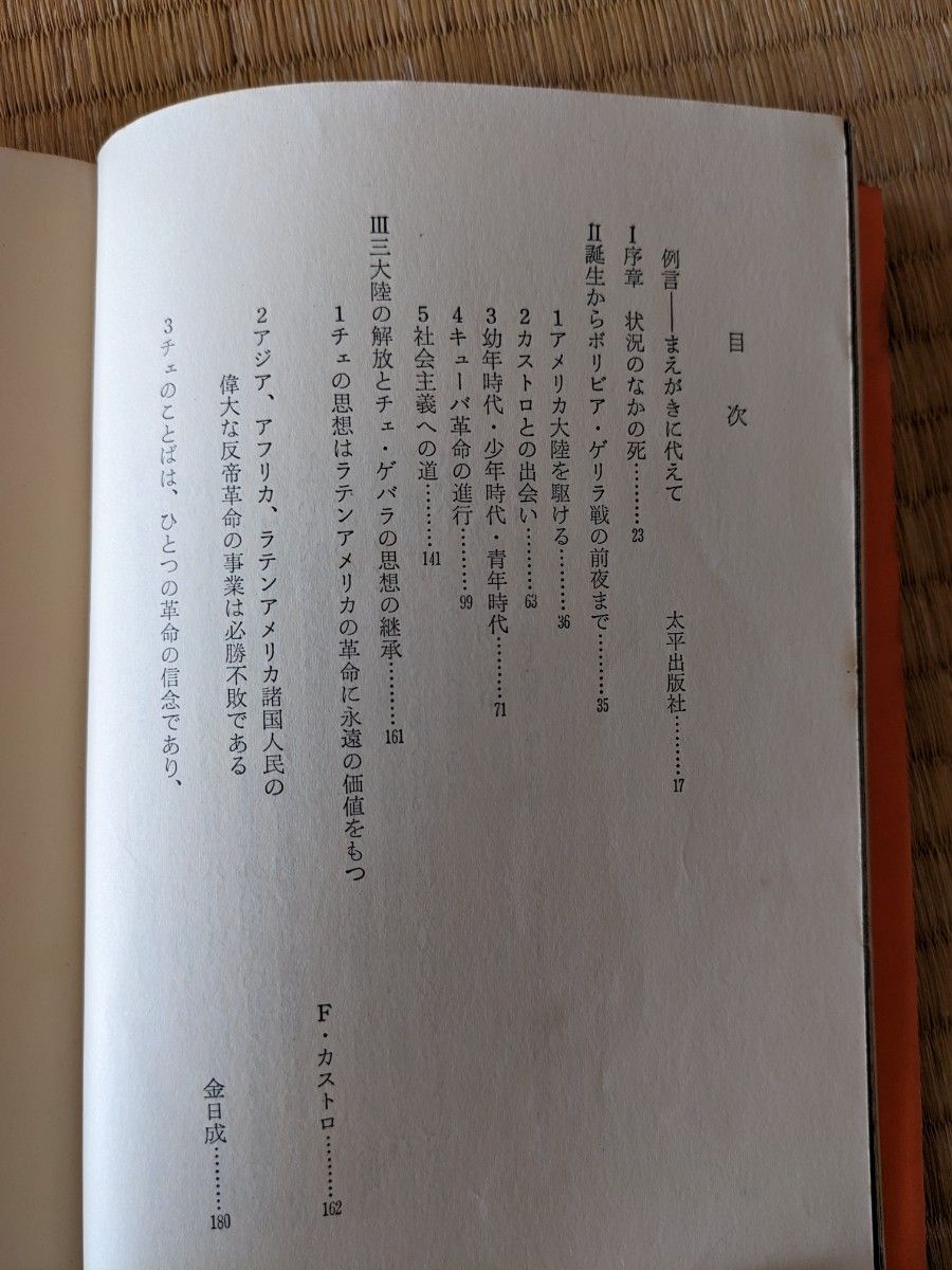 回想のゲバラ　大林文彦　1971年発行　大平出版社