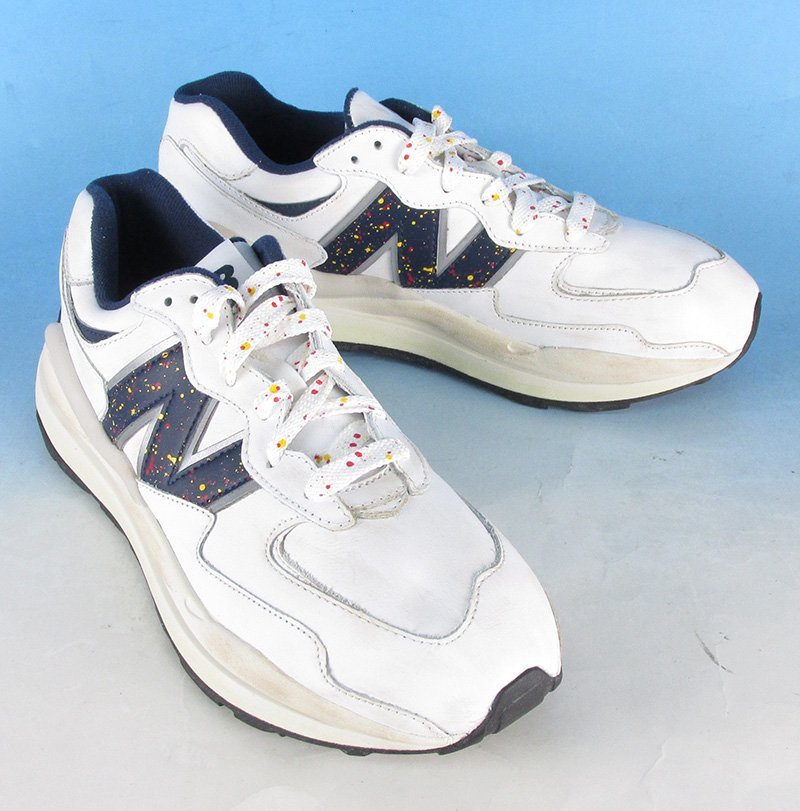 YF13834 NEW BALANCE ニューバランス M5740FD1 スニーカー USED加工 US9.5/27.5cm 未使用の画像1