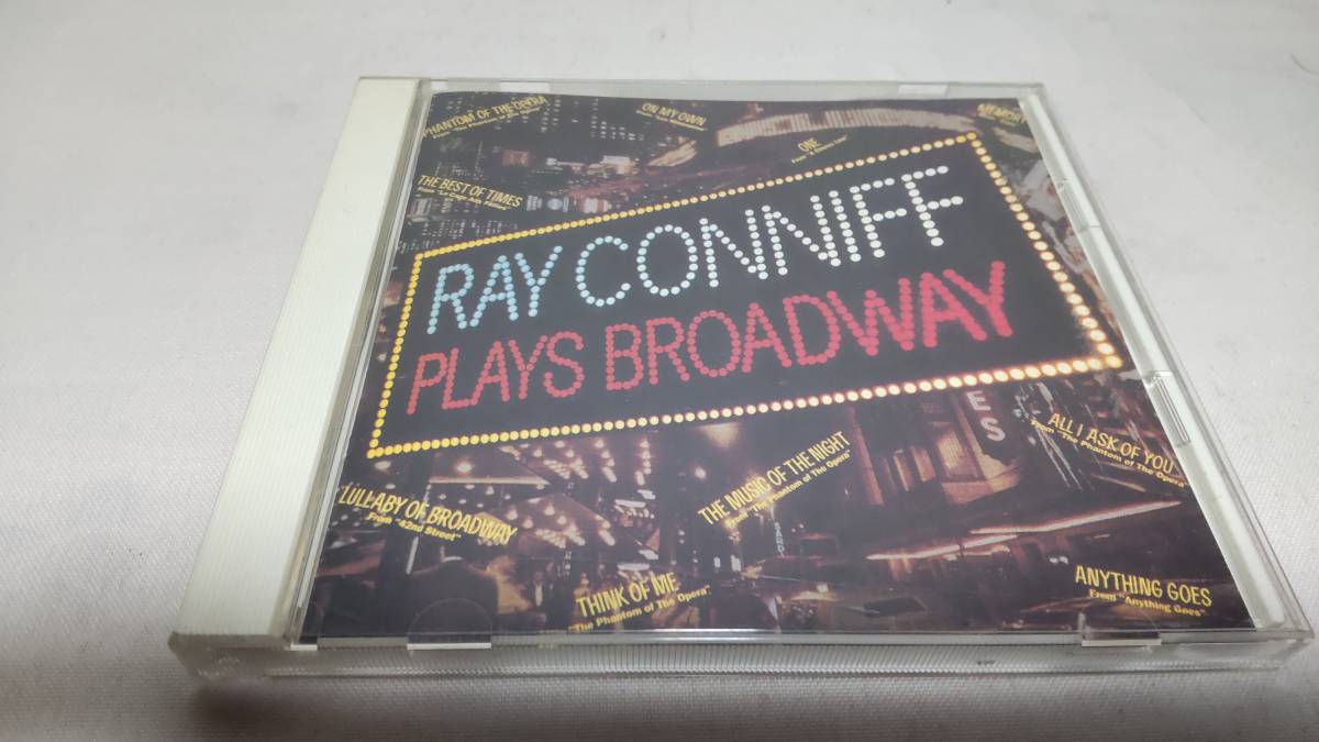 A232 『CD』　プレイズ・ブロードウェイ　/　レイ・コニフ　　国内盤　PLAYS BROADWAY 　オペラ座の怪人_画像1