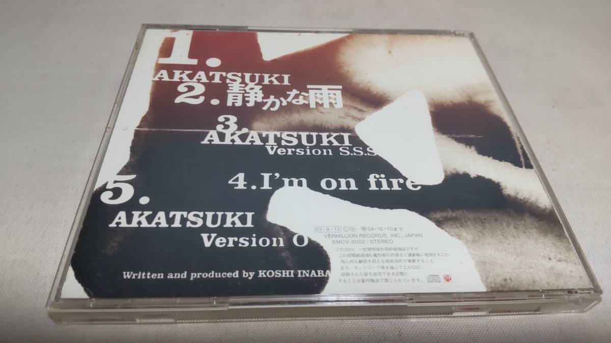 A471 『CD』　KI　/　稲葉浩志 　　　ケイアイ　　マキシシングル_画像4