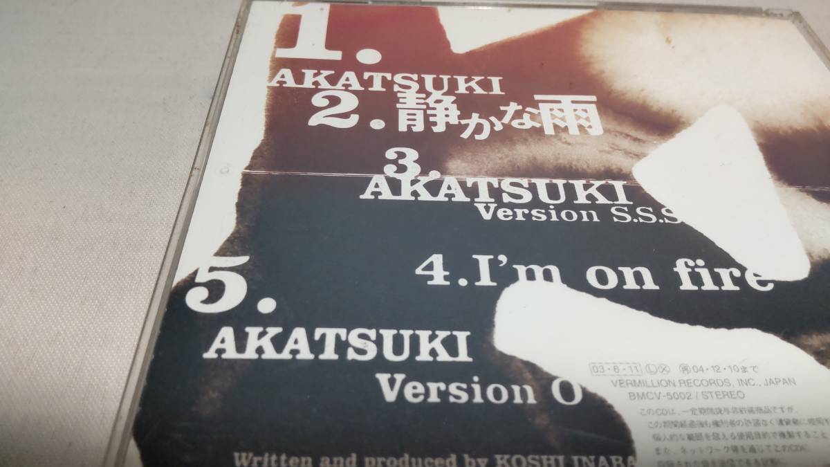 A471 『CD』　KI　/　稲葉浩志 　　　ケイアイ　　マキシシングル_画像3