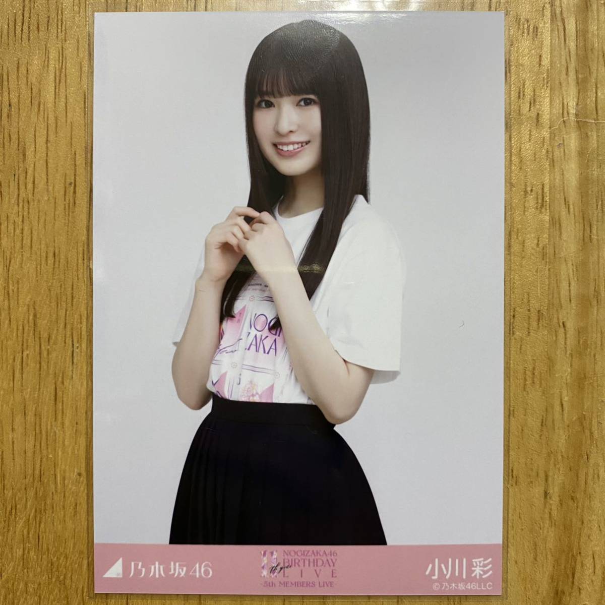 乃木坂46 小川彩 サイン入りTシャツ Yahoo!オークション - 乃木坂46 小川彩 11thBDライブ 5期Tシャツ