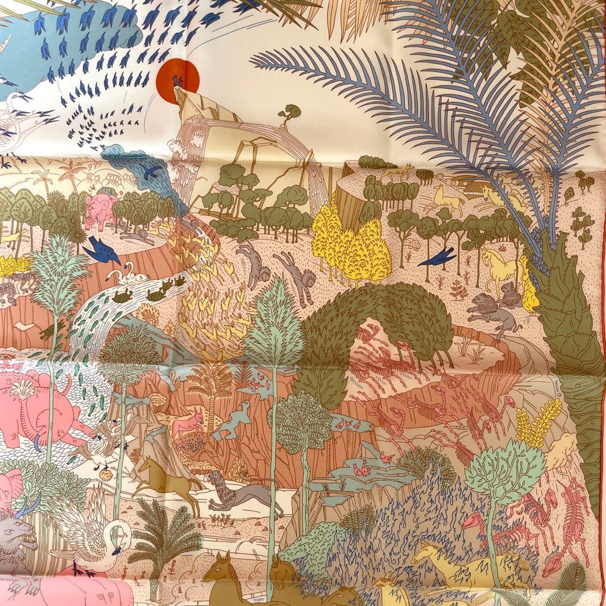 コーデを華やかに】Hermes エルメス カレ90 Le Carnaval des コーデを華やかに】Hermes エルメス カレ90 Le Carnaval des