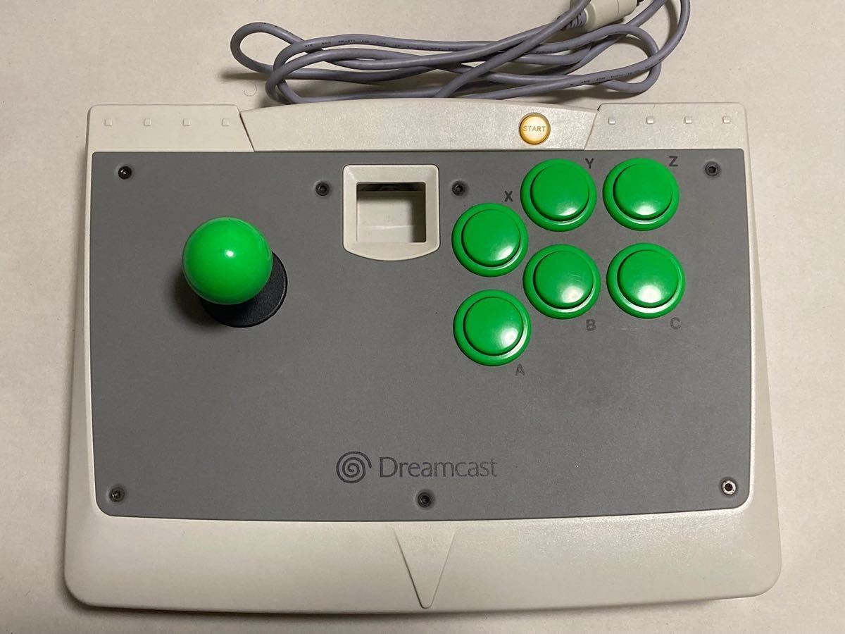 【現状渡し】ドリームキャスト アーケードスティック HKT-7300 SEGA 元箱入り ゲーム周辺機器 Dreamcast セガ_画像4