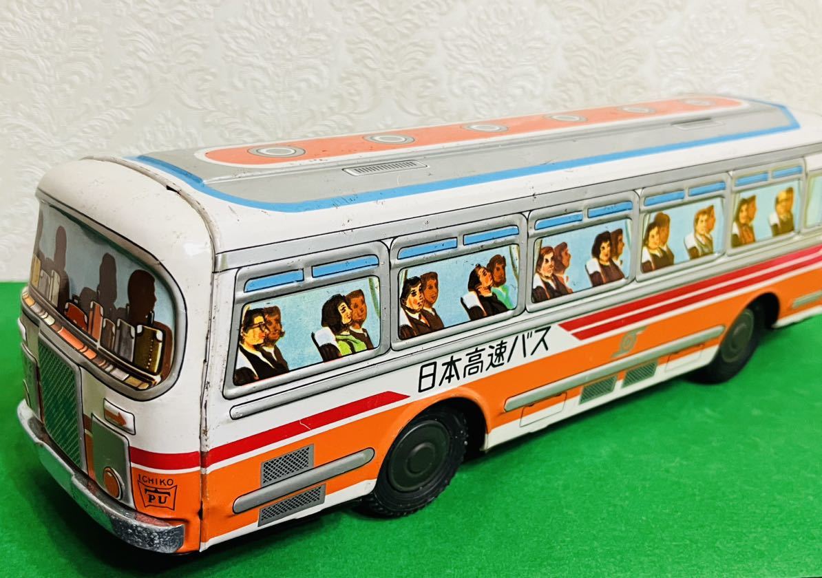 ブリキのおもちゃ 高速バス 当時物 昭和レトロ ジャンク ビンテージ