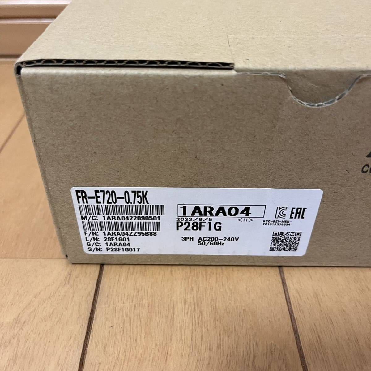 新品 三菱電機 インバーター FR-E720-0.75K | indoridlatamapower.co.id