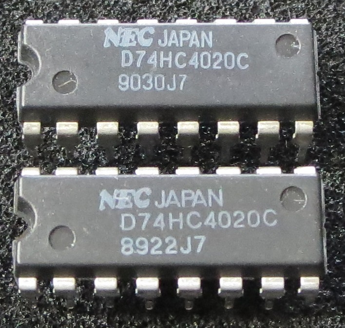 IC D74HC4020C 14Bit Binary Counter 2個 CMOSロジック ICチップ 動作チェック 中古品 半導体 動作品 部品,パーツ,工作,修理などに その11_評価の確認後、送料連絡いたします