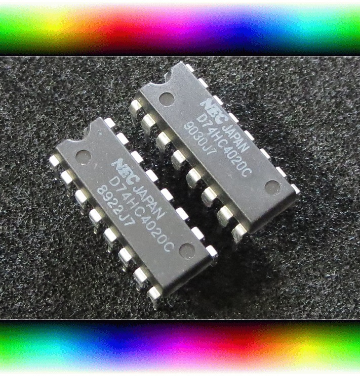 IC D74HC4020C 14Bit Binary Counter 2個 CMOSロジック ICチップ 動作チェック 中古品 半導体 動作品 部品,パーツ,工作,修理などに その11_総合評価100以下の方は注意事項を読み理解