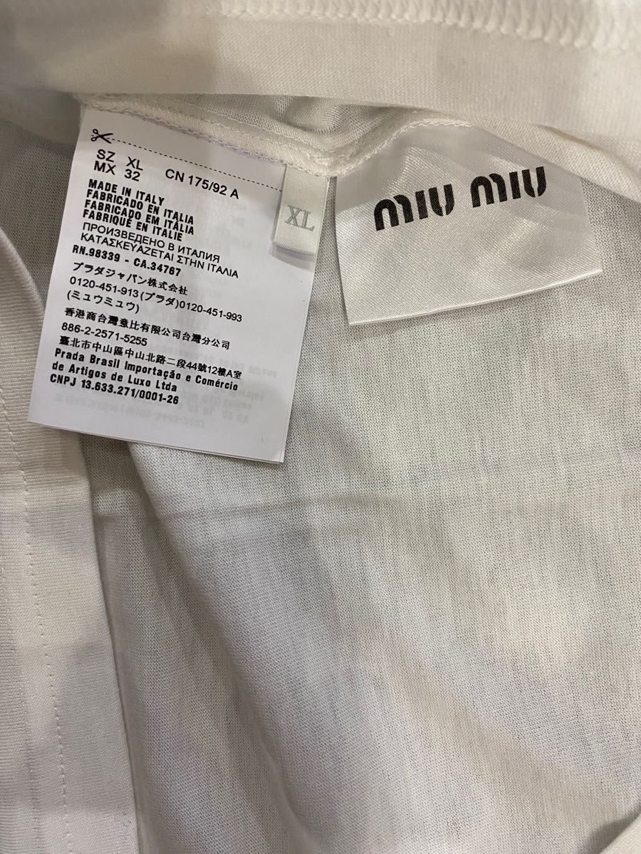 miumiu 星柄Ｔシャツ新品未使用です｜Yahoo!フリマ（旧PayPayフリマ）