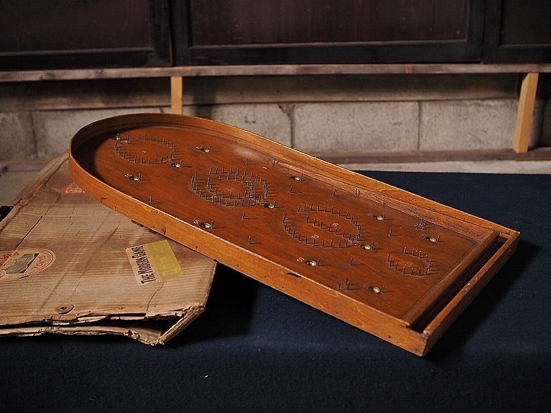 5100円 貴重な松坂屋の箱入り木製ゲーム 付属品欠品 1950-60年代 5100円 貴重な松坂屋の箱入り木製ゲーム 付属品欠品 1950-60年代