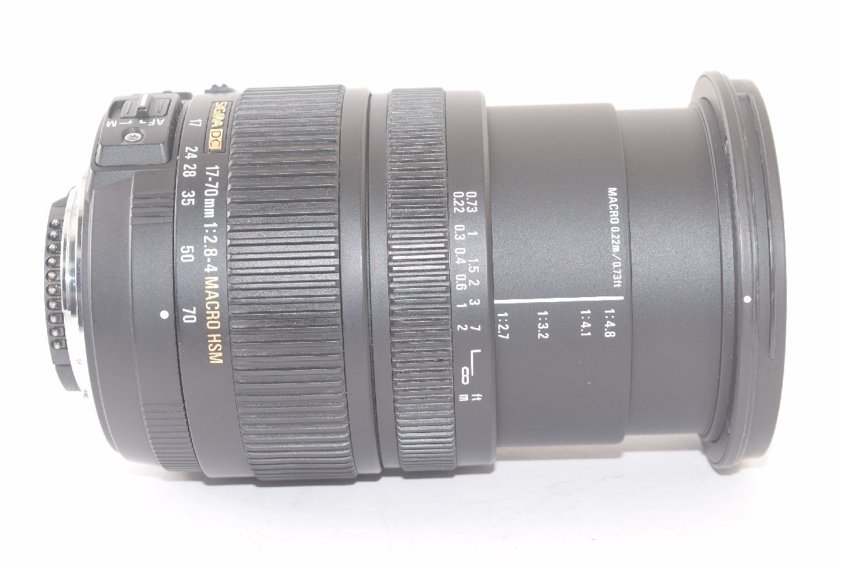 春新作の SIGMA シグマ 2303040 Nikon for HSM OS MACRO DC F2.8-4 17