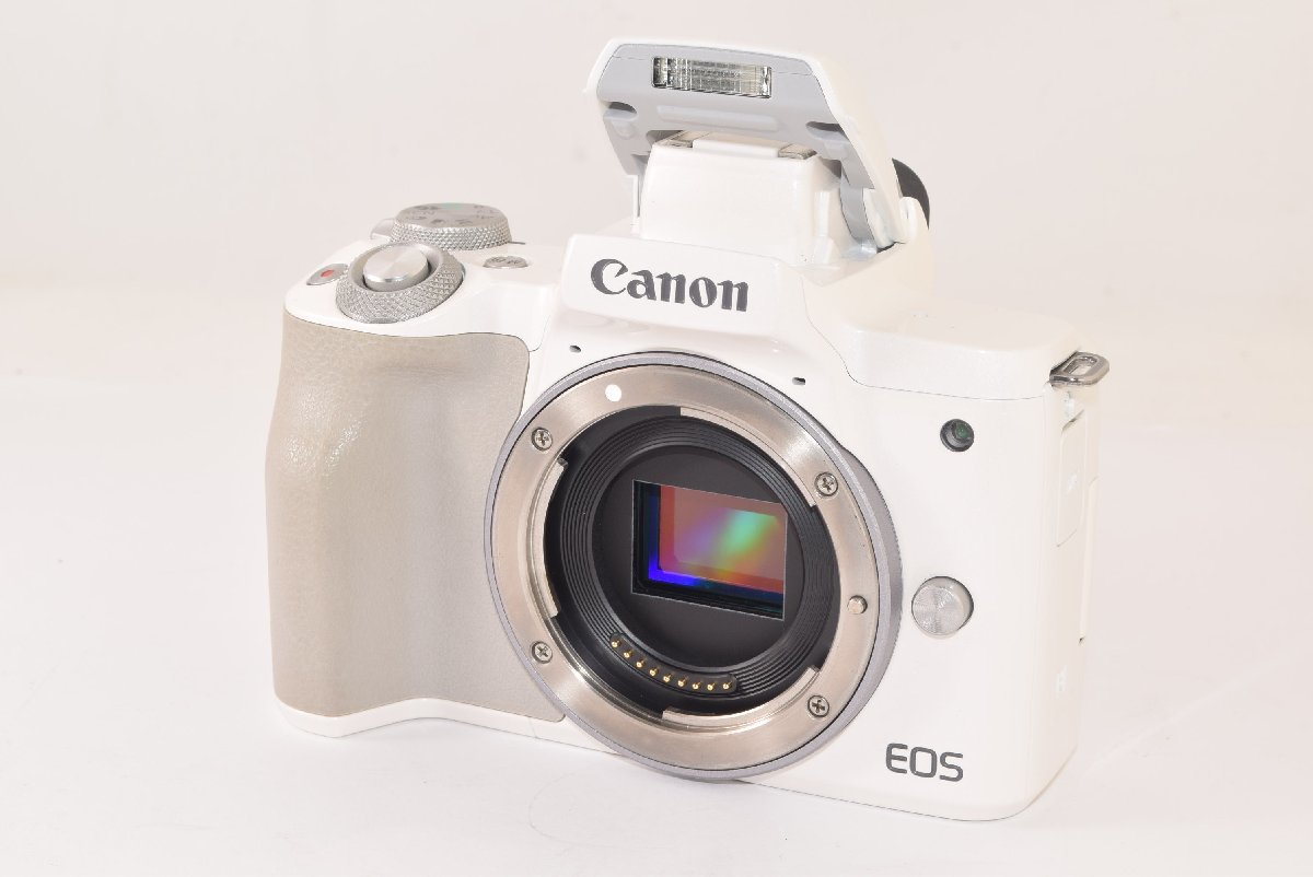 ★美品★ Canon キャノン EOS Kiss M ボディ ホワイト ミラーレス一眼レフカメラ 2303101 - 9