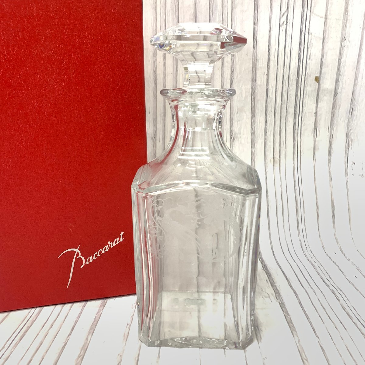 s001 J1 保管品 Baccarat バカラ ウィスキーボトル デカンタ