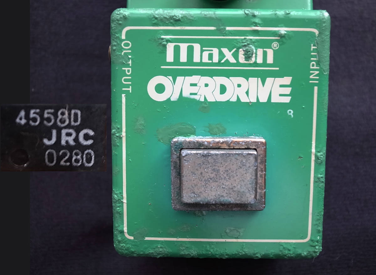 OD-808 Large Case maxon OVERDRIVE JRC4558D ラージケース マクソン