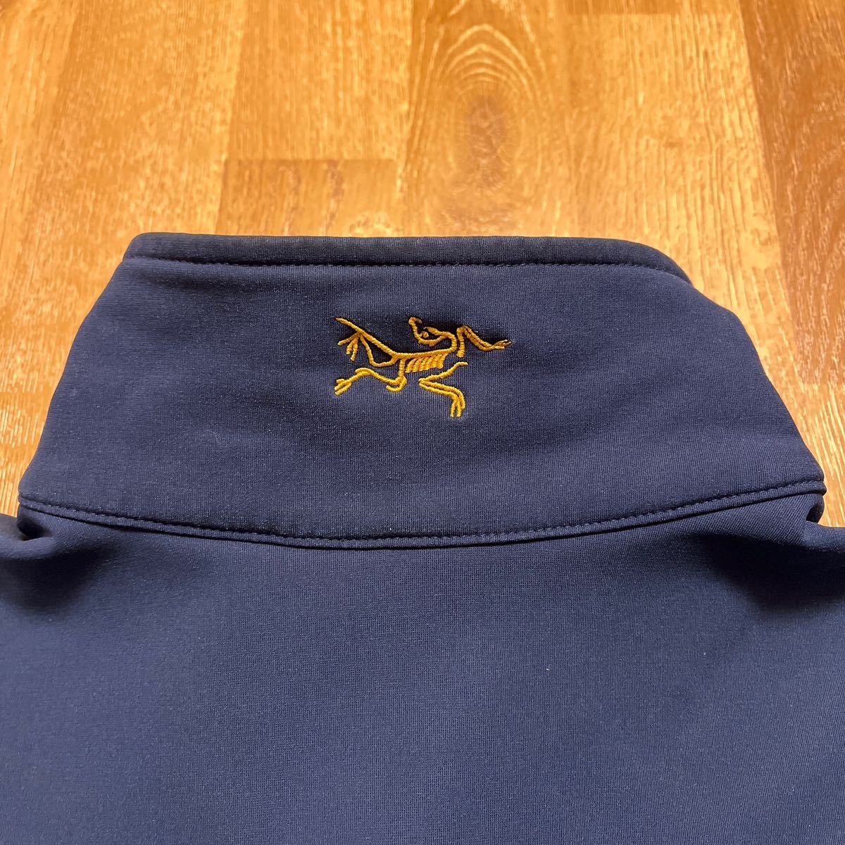 金刺繍 24K GOLD OLD ARC'TERYX GAMMA SV POLARTEC FLEECE JACKET L