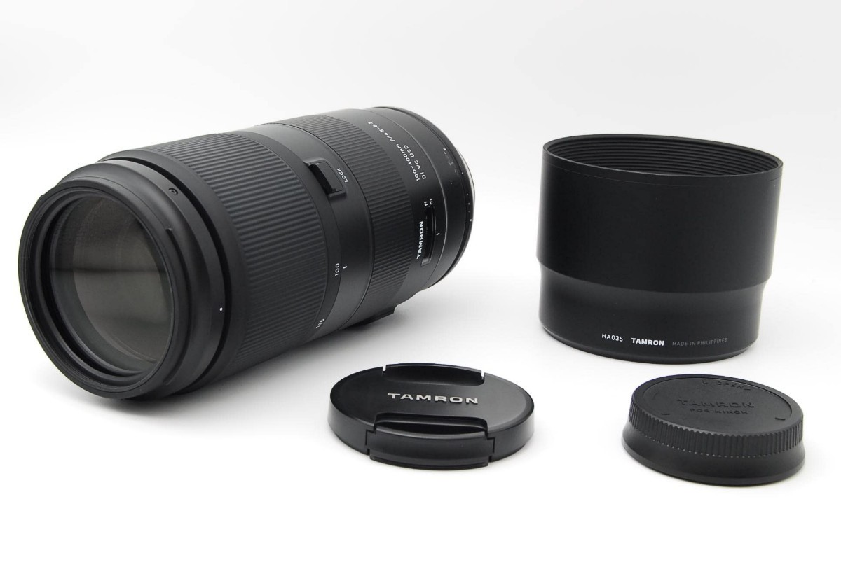 美品】TAMRON タムロン 超望遠ズームレンズ 100-400mm F4.5-6.3 Di VC