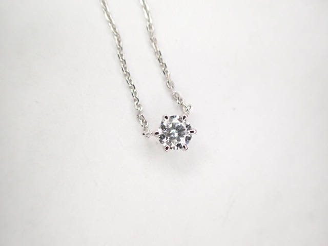 美品 4℃ Pt850 ダイヤ0.172ct ネックレス | inmano.com.br