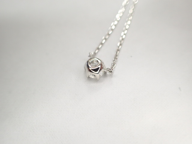 美品 4℃ Pt850 ダイヤ0.172ct ネックレス | inmano.com.br