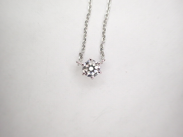 美品 4℃ Pt850 ダイヤ0.172ct ネックレス | inmano.com.br