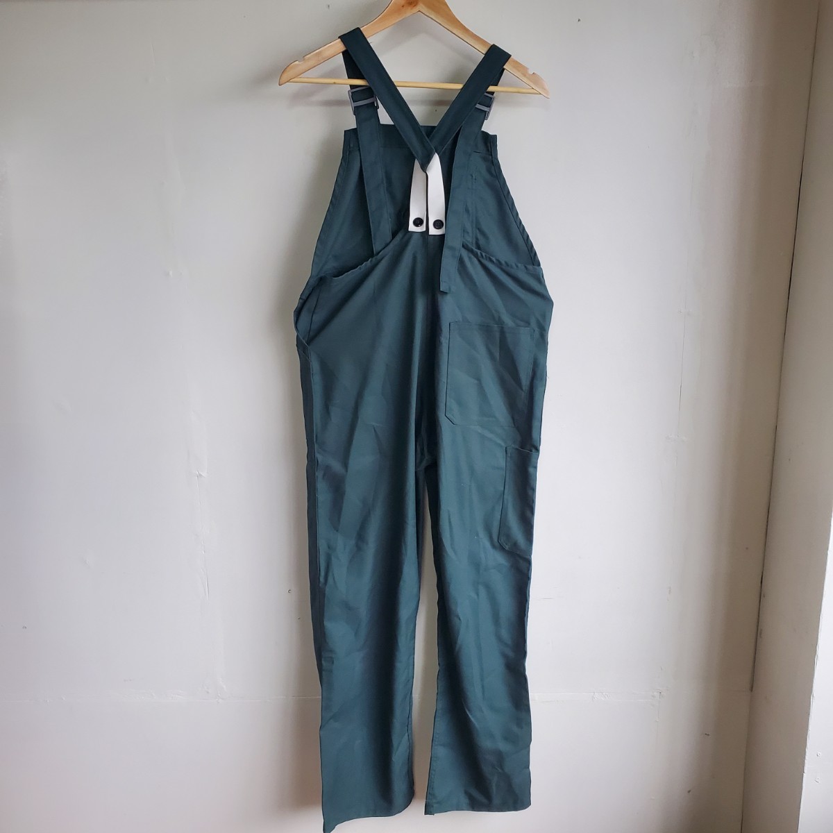 タイムセール!】 グリーン 深緑 88 84 44 size42 オーバーオール