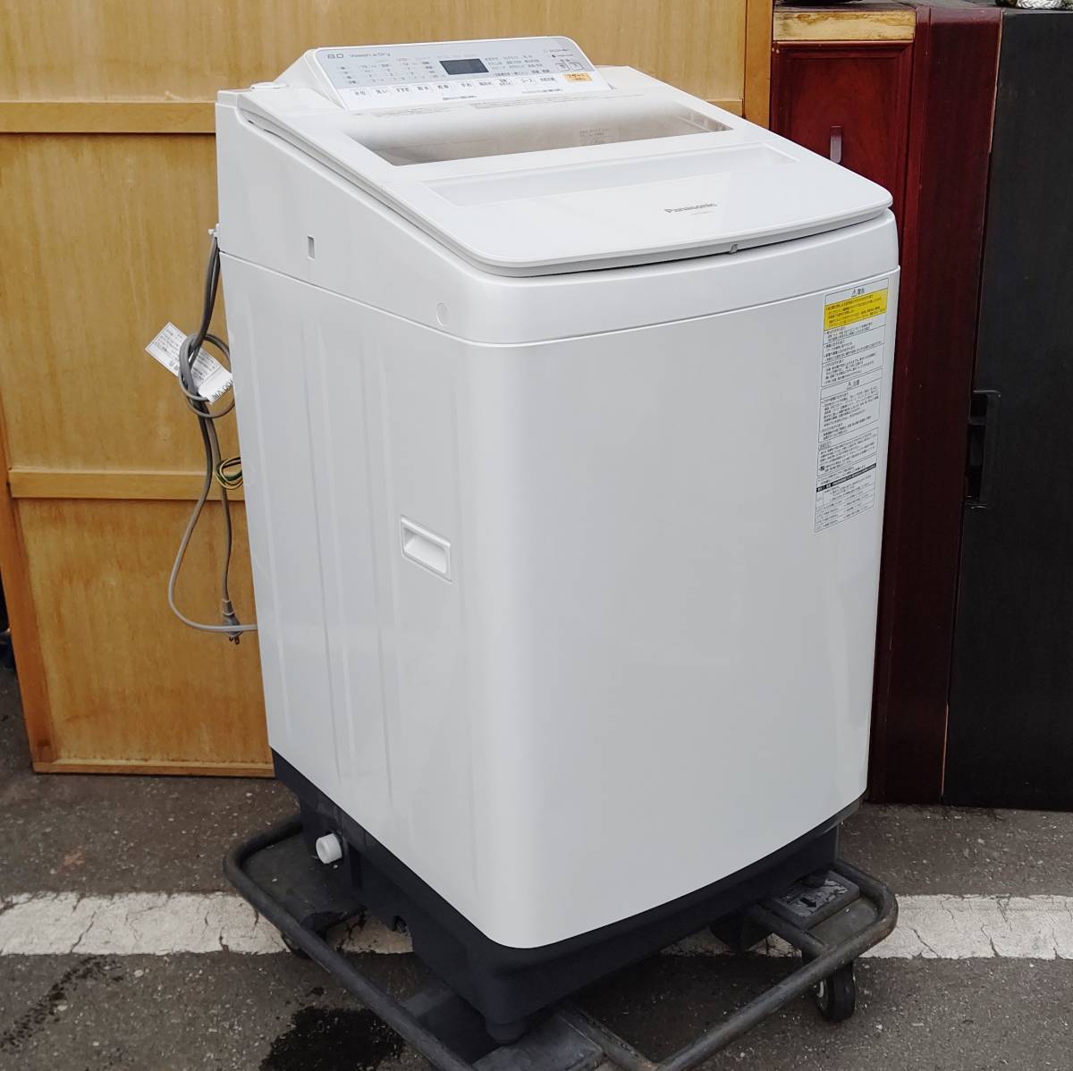 何でも揃う Panasonic 洗濯機 ☆2017年式 洗濯機 8kg/4.5kg 2017年製 ...
