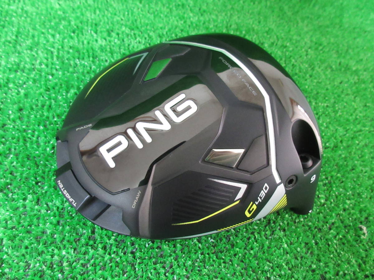 ム・ノーリ】 6382【PING】G430 MAX 1W 9度 ヘッド単品 ヘッドカバー
