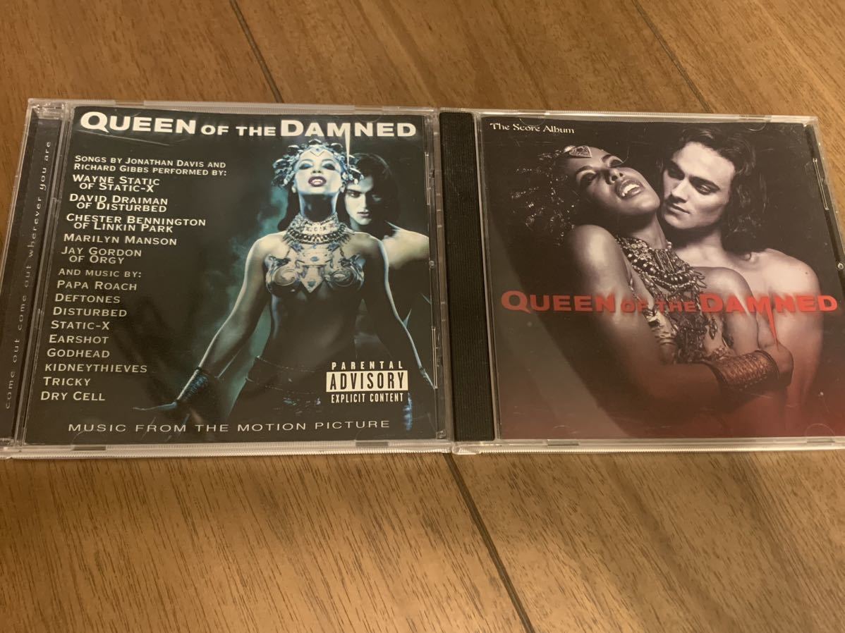 CD「クイーン・オブ・ザ・ヴァンパイア Queen of the Damned」2枚セット リチャード・ギブス 即決！の画像1