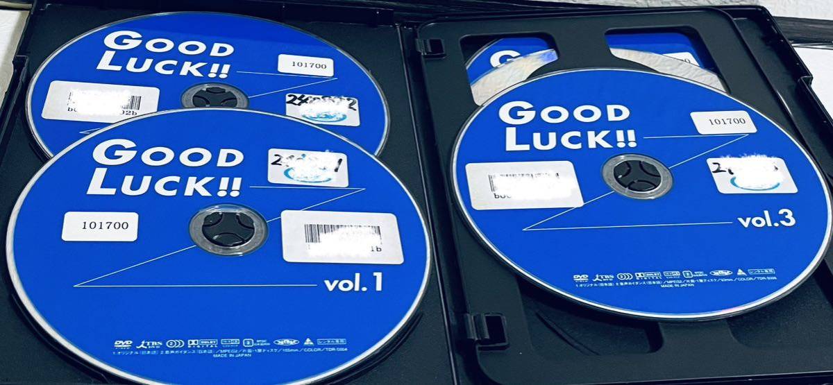 GOOD LUCK 【全５巻】 レンタル版DVD 全巻セット 木村拓哉 テレビ