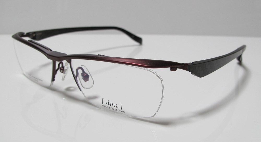 dun(ドゥアン)LUXURY COLLECTION カーボンモデル DUN-LC003 アンティークワイン チタン/ゴムメタル/カーボン