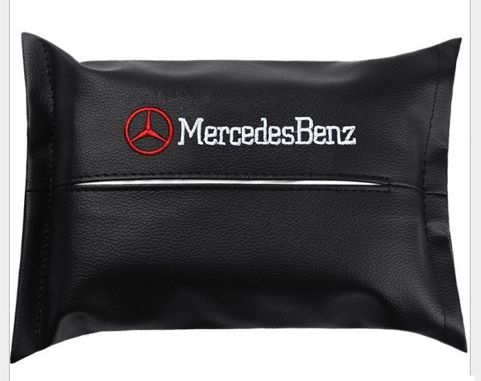 ★メルセデス・ベンツ BENZ★05★ 車のティッシュ ティッシュケース 収納ポケット　車のティッシュボックス ティッシュ収納_画像2