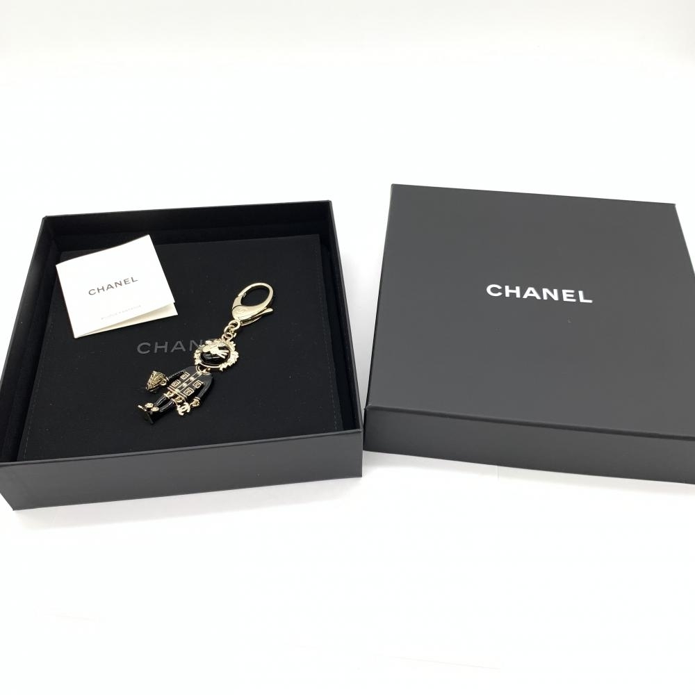 未使用 CHANEL シャネル ライオンキーホルダー チャーム ココマーク