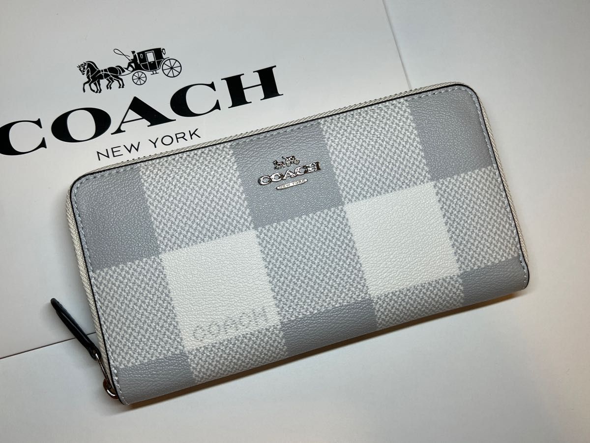 新品】COACH コーチ 長財布 チェック グレー|Yahoo!フリマ(旧 新品】COACH コーチ 長財布 チェック グレー|Yahoo!フリマ(旧