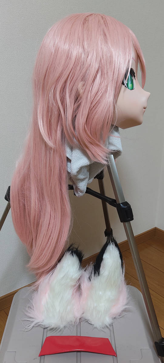 アズールレーン 花月 着ぐるみ kigurumi キグルミ 耳 髪飾り 美少女マスク コスプレの画像3