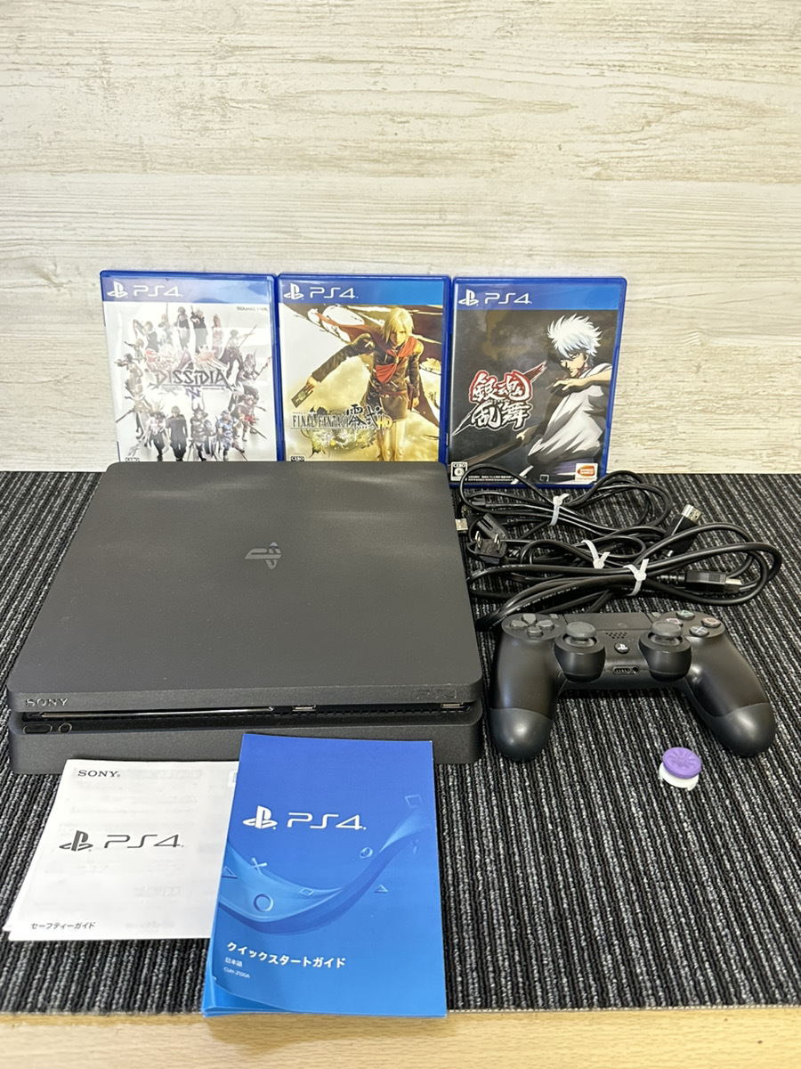 SONY PlayStation4 500GB CUH-1200A ソフト1本 家庭用ゲーム本体