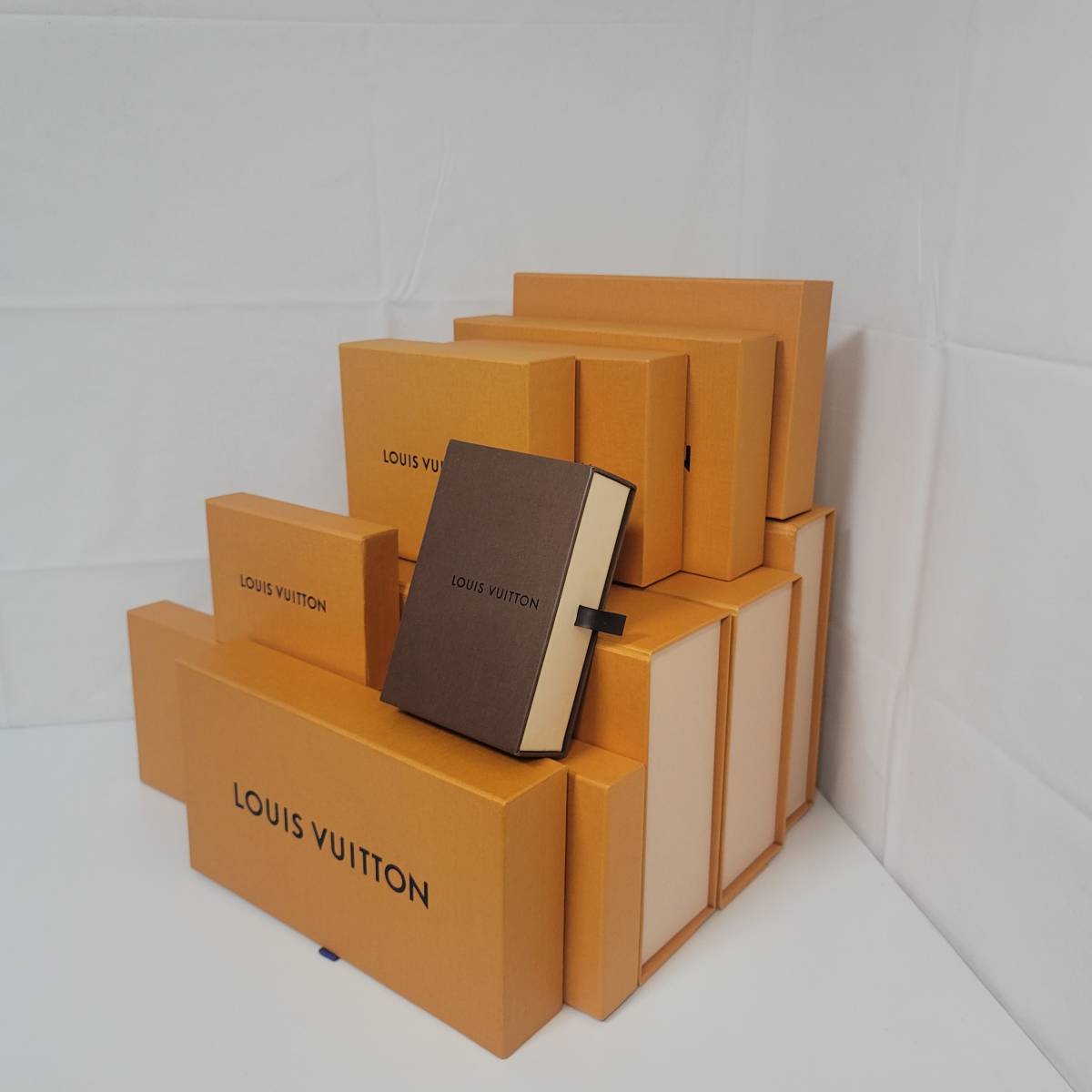 ルイヴィトン Louis Vuitton 化粧箱 11箱セット マグネット ギフトボックス 空箱 BOX 空き箱 箱 ケース 純正BOX モノグラム ダミエ・ライン