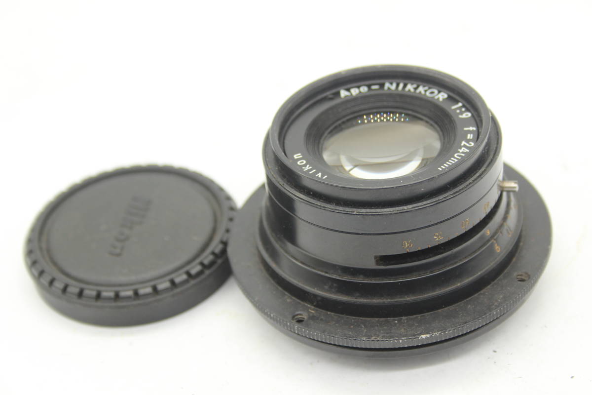 【訳あり品】 ニコン Nikon Apo-Nikkor 240mm F9 大判レンズ C3017_画像1