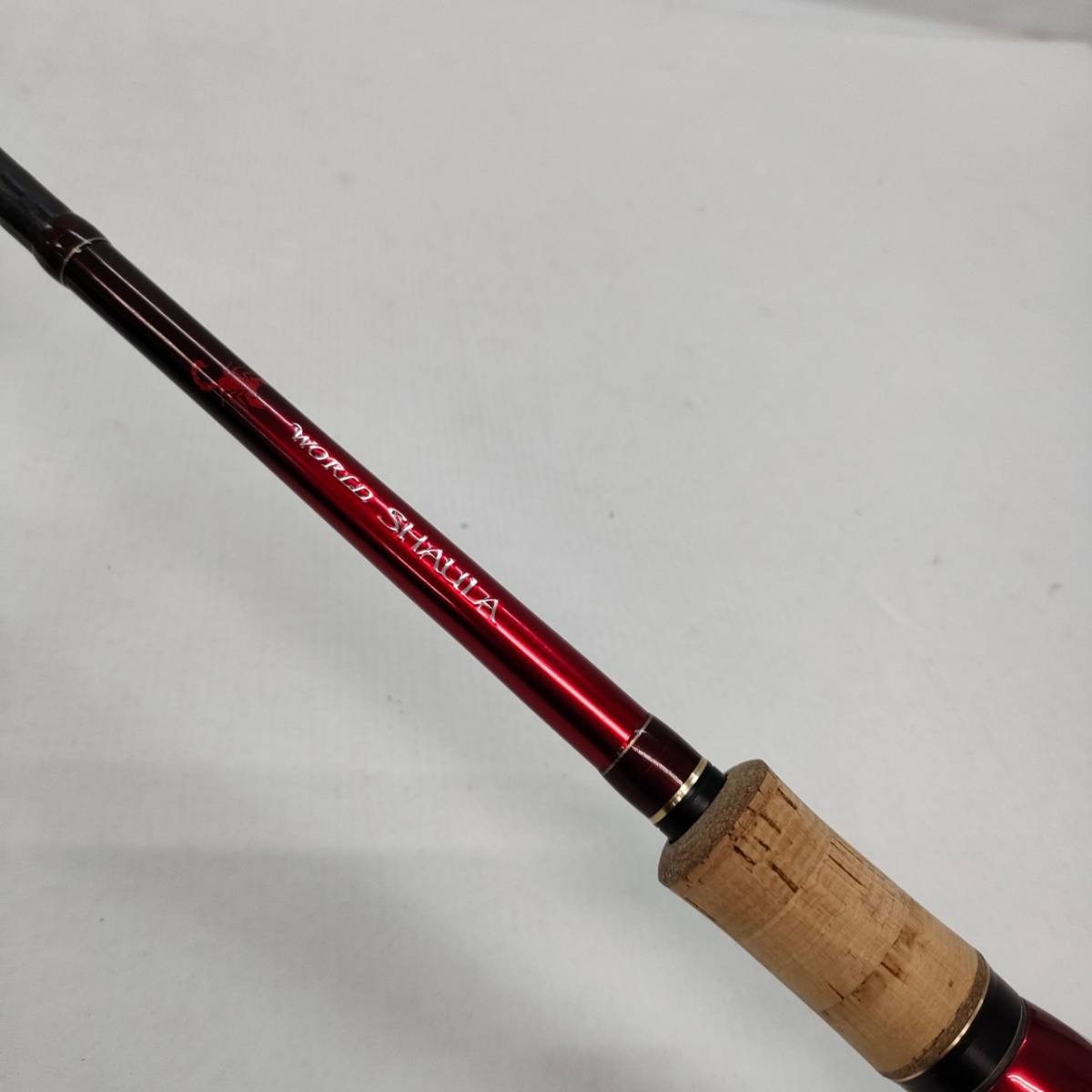 No.3808【SHIMANO】シマノ WORLD SHAULA ワールドシャウラ 1703R-2 ベイトロッド 2ピース バスフィッシング 収納袋あり◎同梱不可◎ 中古品