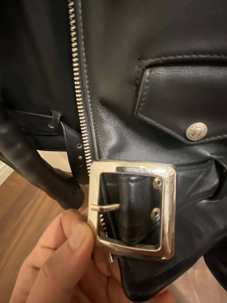 超美品】Schott ショット 618 USA規格 ライダースジャケット ダブル