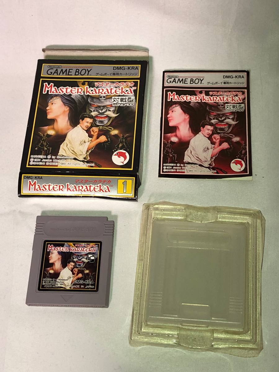 GB ゲームボーイ Master Karateka マスターカラテカ　箱説付き DMG-KRA GAME BOY_画像1