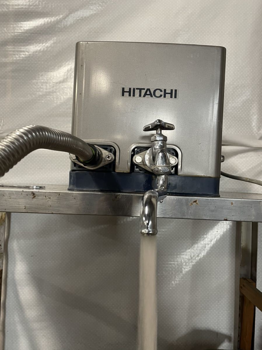 HITACHI 日立 浅井戸自動ポンプ WM PHV形 V HzHz 通電と