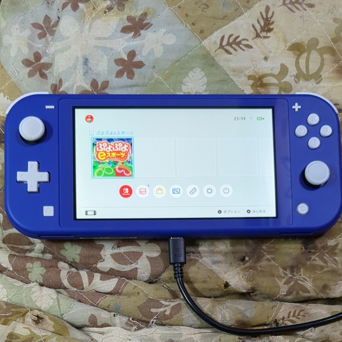 Nintendo Switch lite ブルー 2021年製 本体のみ