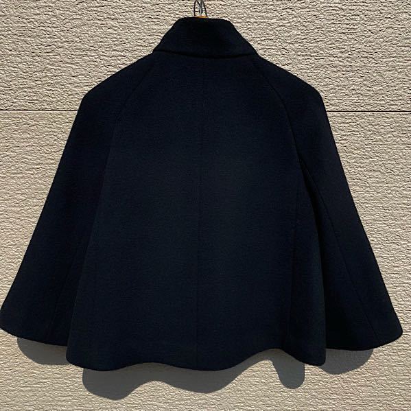 新品 ANAYI アナイ ショートコート ビーバー 黒 ブラック 34