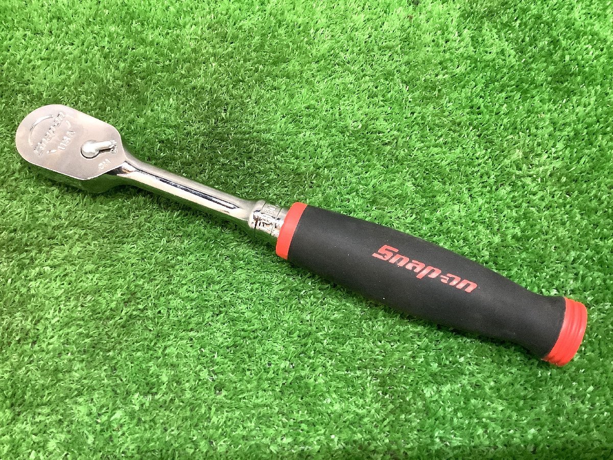 Snap-on 3/8 ソフトグリップラチェット 80ギア FH80 - メンテナンス用品