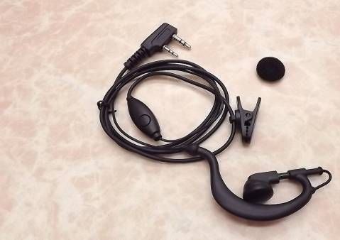 1 piece ^ Kenwood transceiver for ear .. type earphone mike new goods 