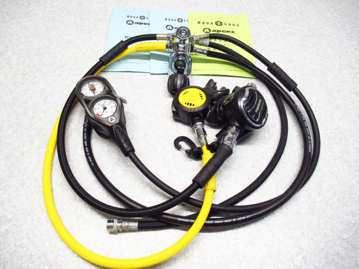 AQUALUNG アクアラング apeks XTX200 レギュレーター オクトパスゲージ