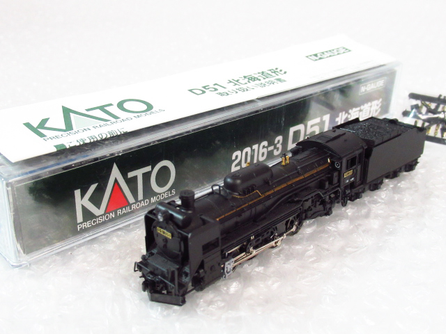 Yahoo!オークション - KATO 2016-3 D51 北海道形 Nゲージ 鉄道模